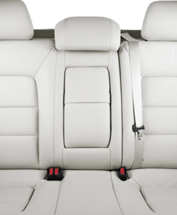 How to clean white leather car seats.